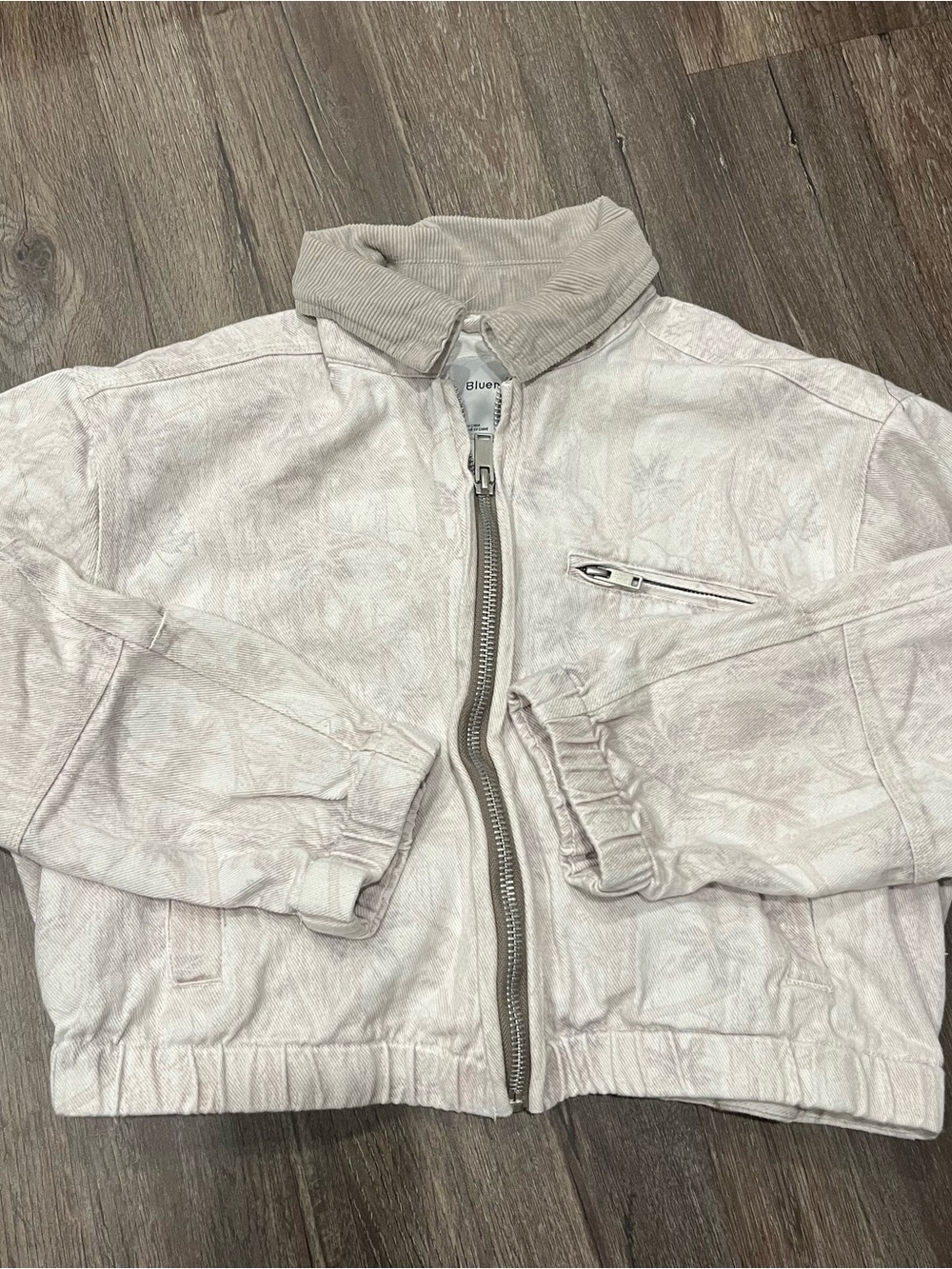 Bluenotes Light Camo Bomber Jacket